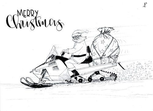 Cartoon: Christmas (medium) by paolo lombardi tagged christmas