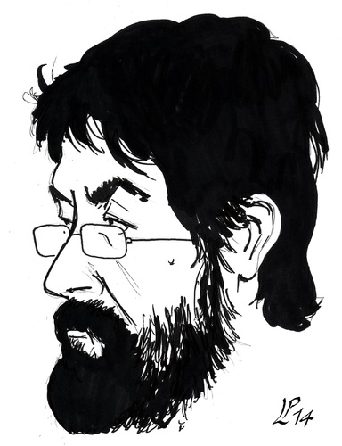 Cartoon: Emilio Agra 1952 2014 (medium) by paolo lombardi tagged agra,cartoonist