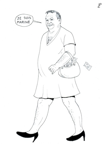 Cartoon: Fraud (medium) by paolo lombardi tagged orban,lepen,france,europe,fraud