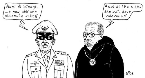 Cartoon: Italia 12 Dicembre (medium) by paolo lombardi tagged italy,politics