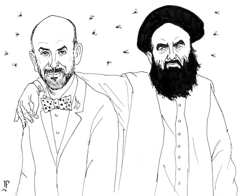 Cartoon: Italian taliban (medium) by paolo lombardi tagged italy,lega,fascism