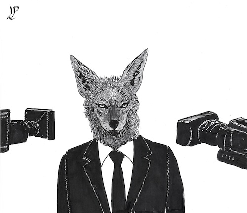 Cartoon: Matteo Salvini and Covid19 (medium) by paolo lombardi tagged covid19,politic