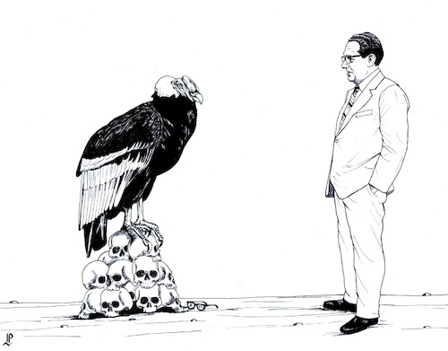 Cartoon: Operation Condor (medium) by paolo lombardi tagged kissinger,usa,fascism,allende