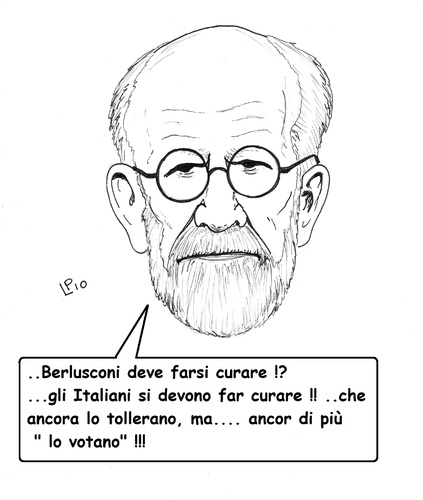 Cartoon: Sogno Italiano (medium) by paolo lombardi tagged italy,politics,satire,berlusconi