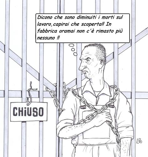 Cartoon: Sondaggi (medium) by paolo lombardi tagged italy,work