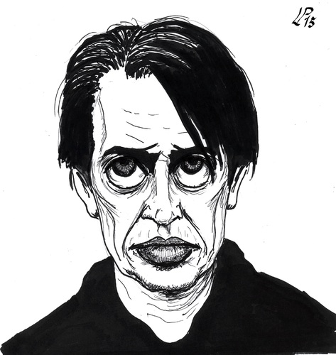 Cartoon: Steve Buscemi (medium) by paolo lombardi tagged actor