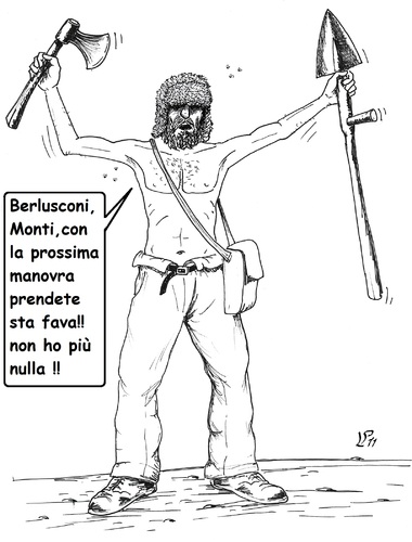 Cartoon: Survivor (medium) by paolo lombardi tagged italy,economy,default,politics