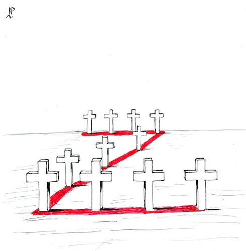 Cartoon: Z of death (medium) by paolo lombardi tagged ukraine,russia,war
