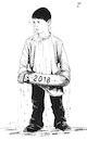 Cartoon: 2018 (small) by paolo lombardi tagged 2018