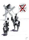 Cartoon: Barcelona (small) by paolo lombardi tagged terrorism