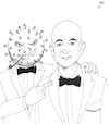 Cartoon: Business in the virus age (small) by paolo lombardi tagged covid19,economy