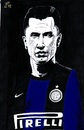 Cartoon: Cassano (small) by paolo lombardi tagged inter,italy,football