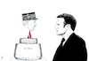 Cartoon: Elections in France (small) by paolo lombardi tagged macron,elections,france,europe,fascism