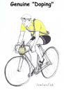 Cartoon: tour de france and doping 2 (small) by paolo lombardi tagged italy,tourdefrance,satire,caricatures,france,germany