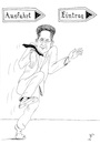 Cartoon: Hans Georg Maassen removed (small) by paolo lombardi tagged germany