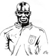 Cartoon: M Balotelli (small) by paolo lombardi tagged italy,football