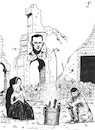 Cartoon: Nativity (small) by paolo lombardi tagged christmas,war,peace,assad,syria