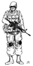 Cartoon: Navy Seals (small) by paolo lombardi tagged usa,afghanistan,war,binladen