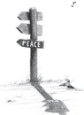 Cartoon: Peace and War (small) by paolo lombardi tagged war,peace