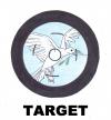 Cartoon: peace in target (small) by paolo lombardi tagged palestine gaza israel krieg war politic