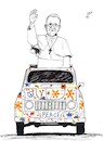 Cartoon: Pope Francisc (small) by paolo lombardi tagged pope