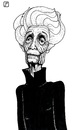 Cartoon: Rita Levi Montalcini (small) by paolo lombardi tagged italy,satire,caricature,montalcini