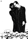 Cartoon: The Devil inside (small) by paolo lombardi tagged syria,assad,revolution