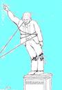 Cartoon: the end (small) by paolo lombardi tagged italy,berlusconi,politics
