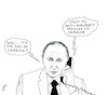 Cartoon: The end of the war (small) by paolo lombardi tagged trump,putin,war,ukraine