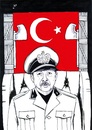 Cartoon: The Fascist (small) by paolo lombardi tagged turkey,democracy,freedom,dictator