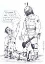 Cartoon: tolleranza 0 (small) by paolo lombardi tagged italy,politic,satire,polizei