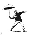 Cartoon: Umbrella Revolution (small) by paolo lombardi tagged hong kong china