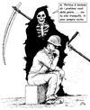 Cartoon: Vicinanza (small) by paolo lombardi tagged italy politics work dead