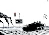 Cartoon: Waiting (small) by paolo lombardi tagged gaza,israel,palestine,hamas,war