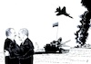 Cartoon: War in Nagorno Karabakh (small) by paolo lombardi tagged nagorno,karabakh,armenia,turkey,war,erdogan,azerbaijan