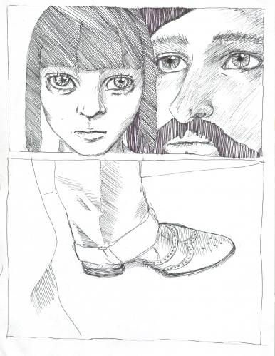 Cartoon: silent dialog (medium) by novak and nemo tagged girl,boy,shoes