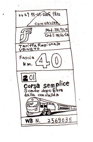 train ticket By etsuko | Education & Tech Cartoon | TOONPOOL