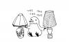 Cartoon: amusement (small) by etsuko tagged amusement