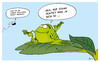 Cartoon: Fliegentöter (small) by Mergel tagged frosch,fliege,nahrungskette,fressen,beute,arglos,fliegenfänger,insekt