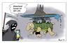 Cartoon: Groß-A-Tuin weint (small) by Mergel tagged terry,prachett,scheibenwelt,tod,schildkröte,trauer,rip