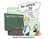 Cartoon: Integrationskurs (small) by Mergel tagged integration,integrationskurs,zuwanderung,europäer,kulturschock