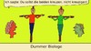 Cartoon: Dummer Biologe (small) by LaRoth tagged biologie,biologe,kreuzen,kreuzigen,kreuz,dumm,darwin