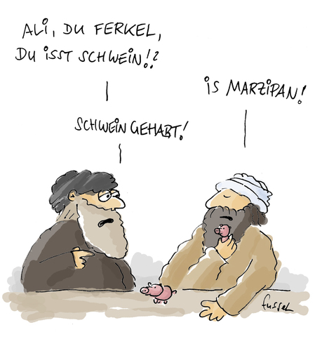 Mit Marzipan