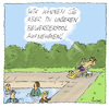 Cartoon: Aus der Welt des Personalwesens (small) by fussel tagged bewerberpool,bewerbung,personal,stellenanzeige,job,pool,einstellung,arbeitslos,konkurenz,warmhalten,fussel,cartoons