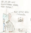 Cartoon: Kundenfreundlichkeit (small) by fussel tagged postbote,oma,hoeflichkeit