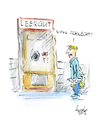 Cartoon: Leer gut (small) by fussel tagged leergut,dosenpfand,pfandflasche,pfandautomat,leergutautomat,leergutrücknahme