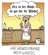 Cartoon: Oma redet Fraktur (small) by fussel tagged urgroßmutter,sex,küche,psyche,weisheiten,großmutter,fraktur