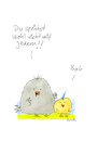 Cartoon: Sei selektiv! (small) by fussel tagged sprechen,jedem,kommunikation,selektiv,mutismus