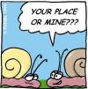 Cartoon: Snail talk (small) by fussel tagged snail,love