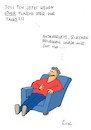 Cartoon: Sportliche Gedanken (small) by fussel tagged bier,tanke,bewegung,sport,denken